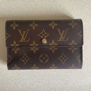 Vintage 2002 Louis Vuitton Porte-Tresor Porchette Passport Trifold